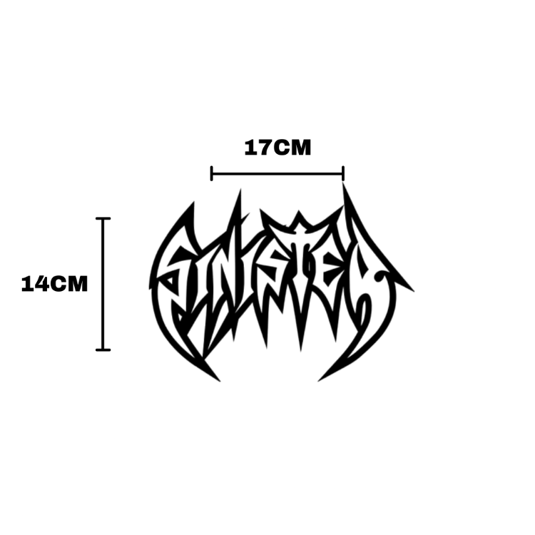 SINISTER Sticker