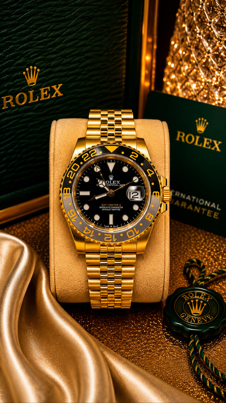 ROLEX GMT MASTER ERKEK SAAT