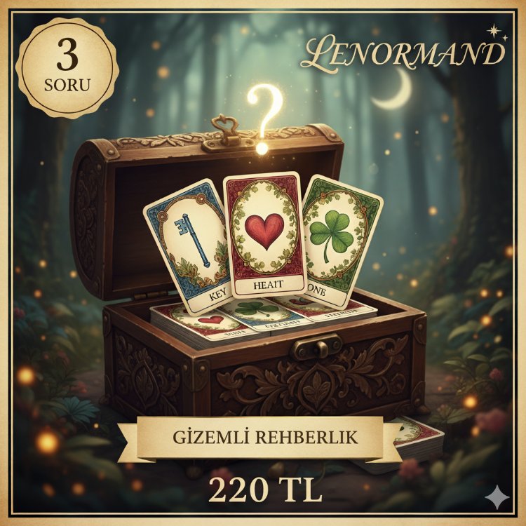 3 SORULUK LENORMAND