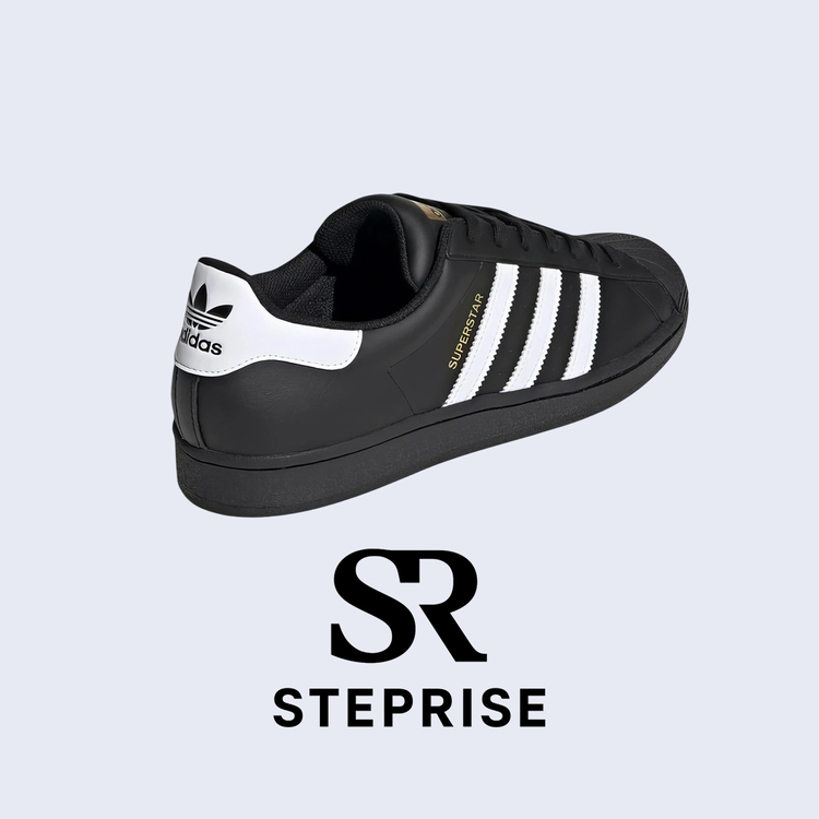Adidas Superstar Black White