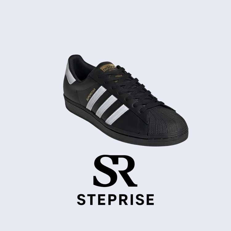 Adidas Superstar Black White