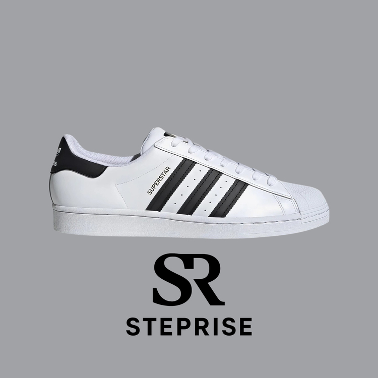 Adidas Superstar White Black