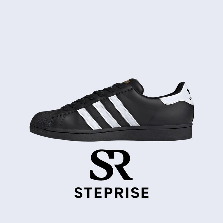 Adidas Superstar Black White