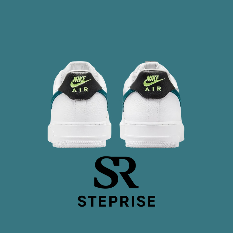 Nike Air Force 1 Low Split Swoosh White Aquamarine