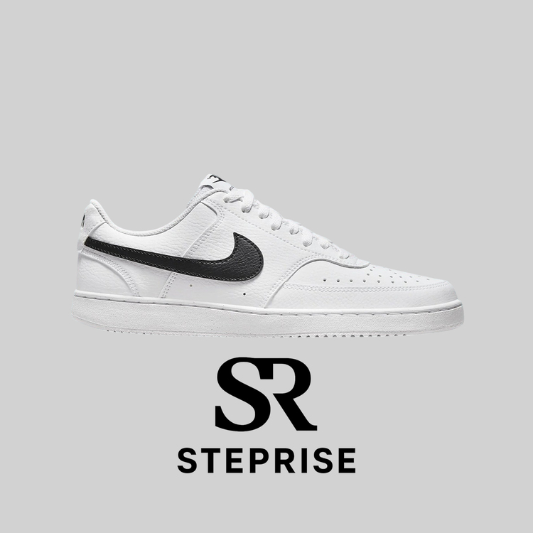 Nike Court Vision Low Next Nature White Black