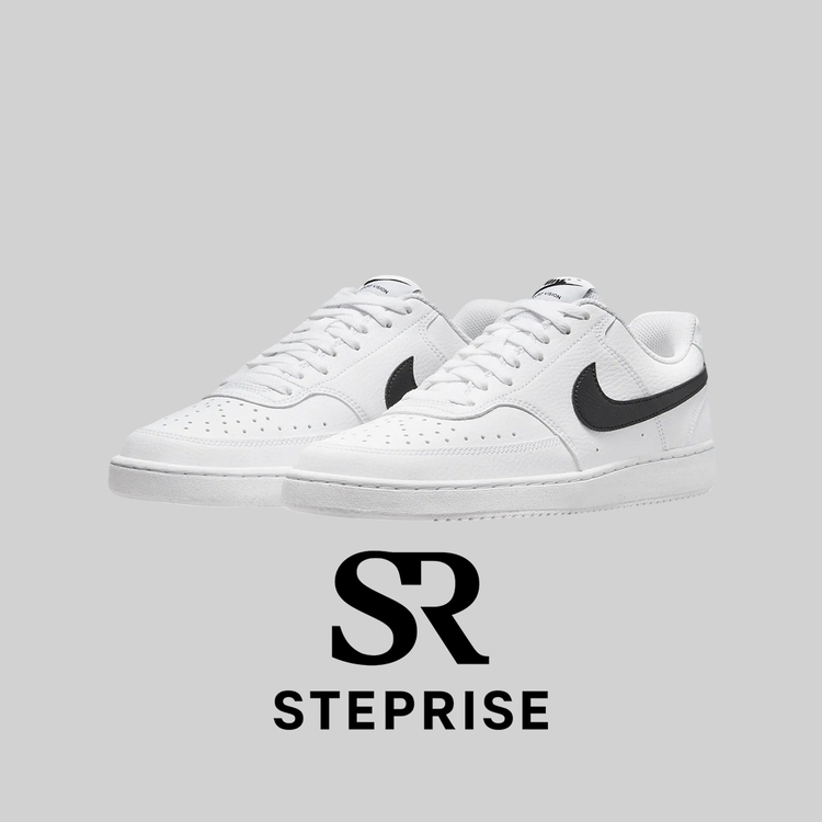 Nike Court Vision Low Next Nature White Black