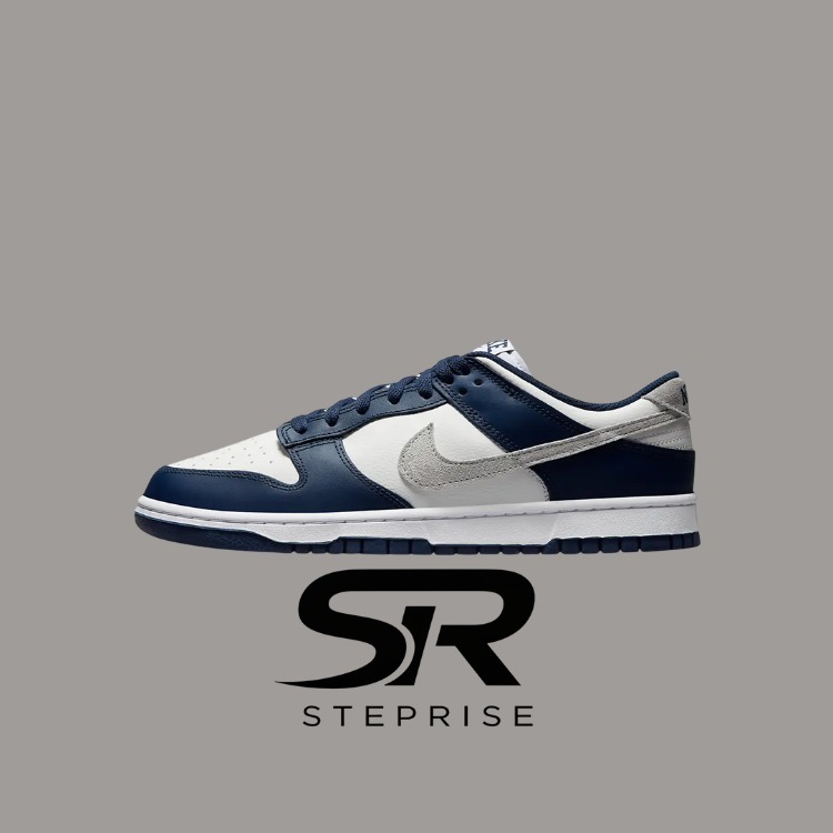 Nike Dunk Low Summit White Midnight Navy