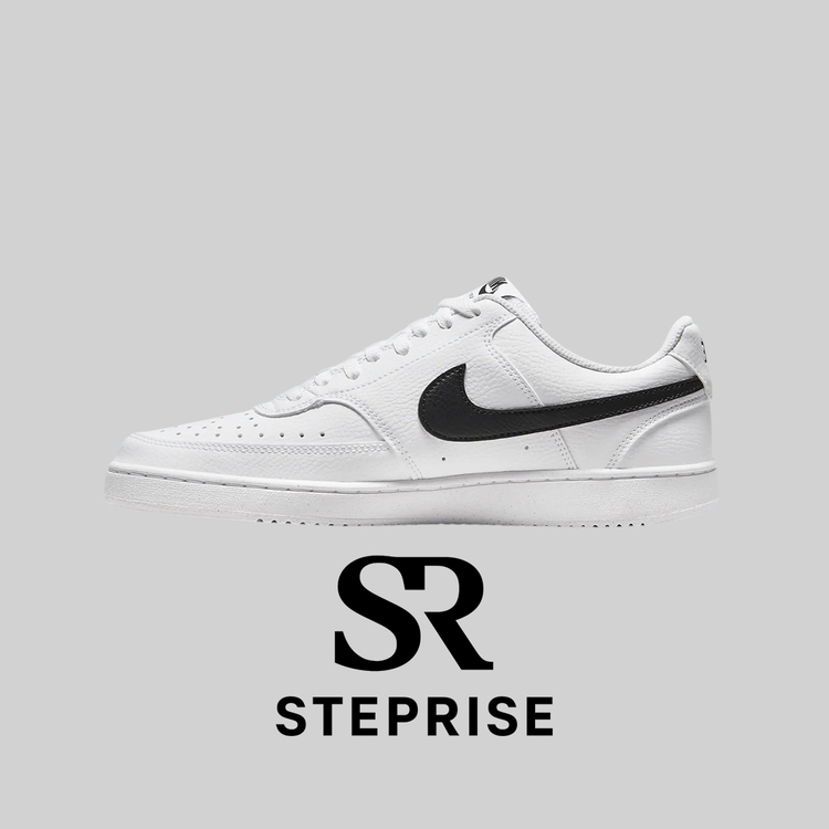 Nike Court Vision Low Next Nature White Black