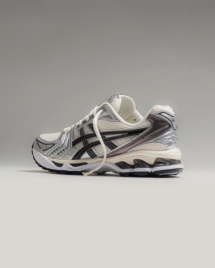 As!cs Gel Kayano 14 “ Metallic Silver “