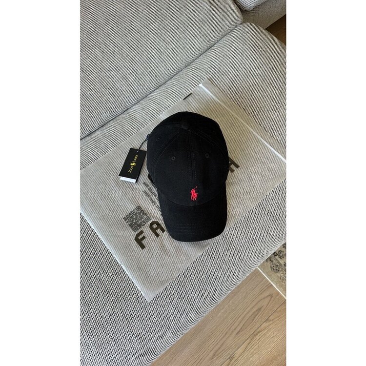 R.L “ Black & Red “ Hat