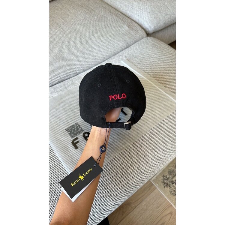 R.L “ Black & Red “ Hat