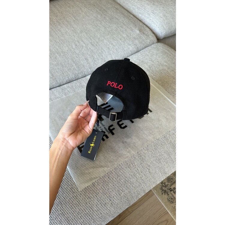 R.L “ Black & Red “ Hat