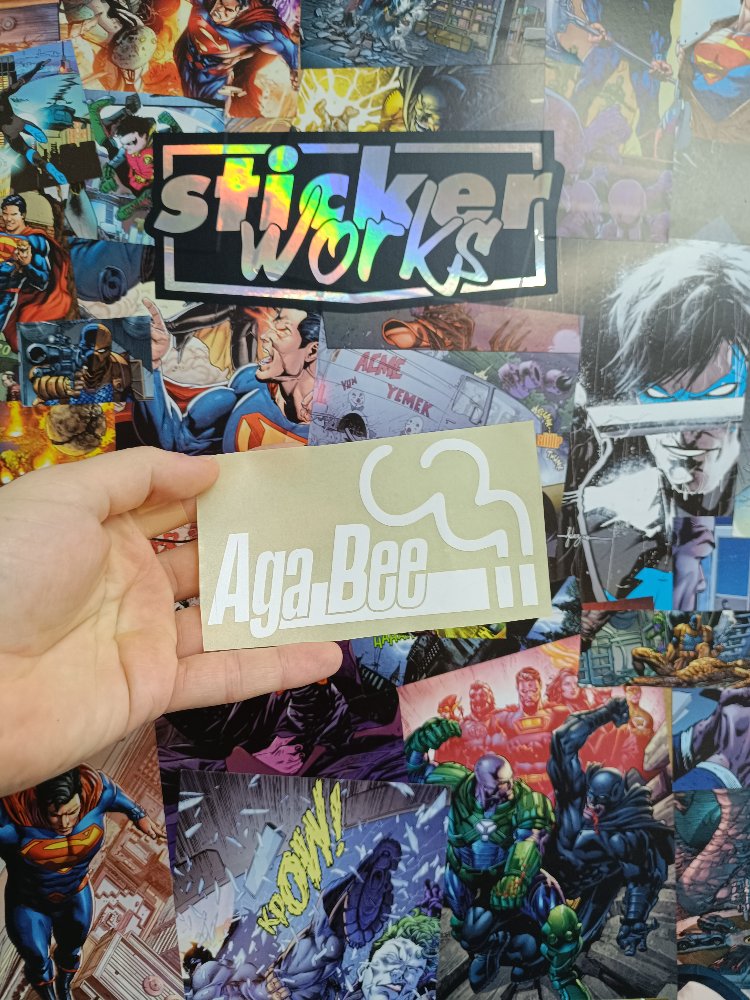 Aga Bee Sticker 