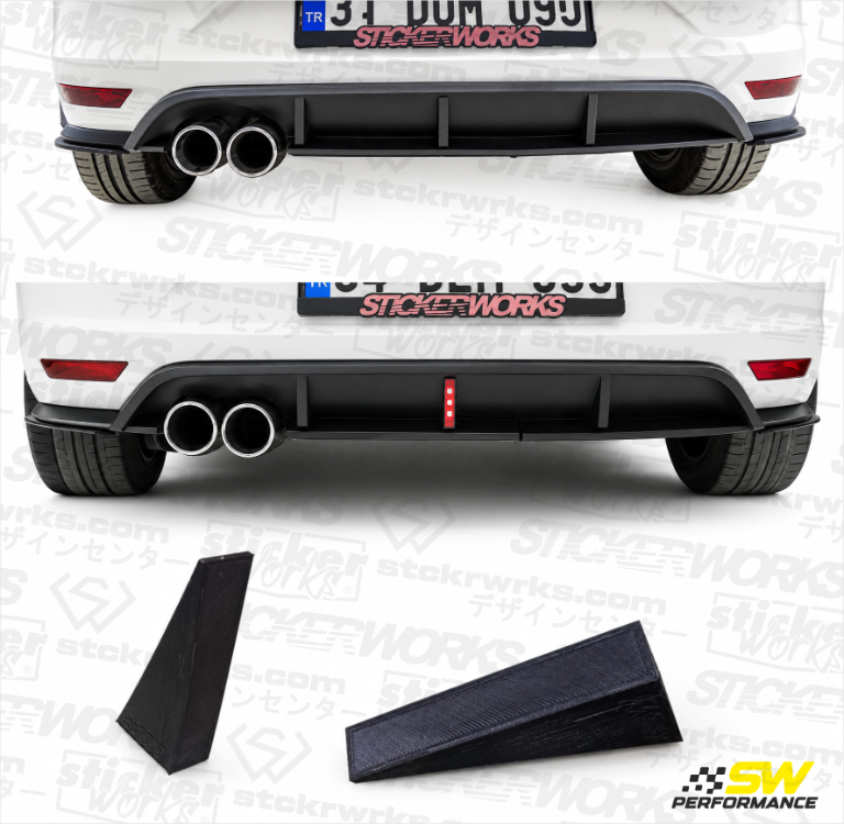 Vw Polo 6c Gti Arka Tampon Led Aydınlatma