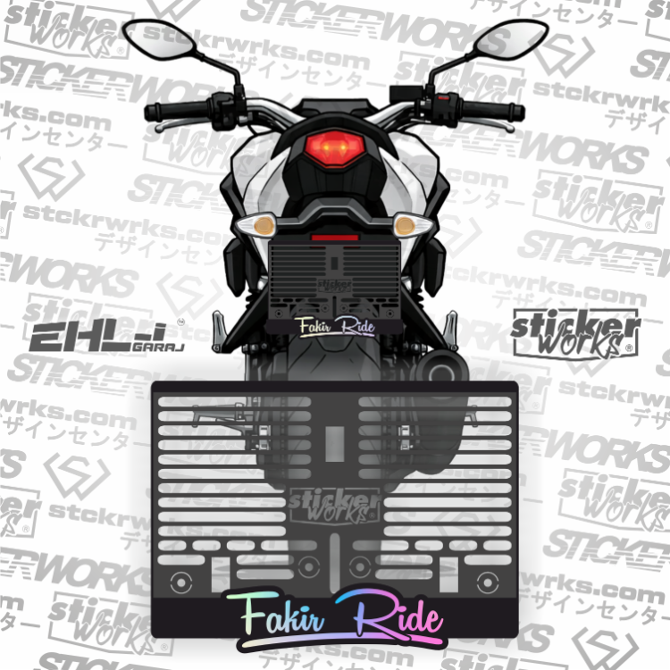 Fakir Ride Motor Plakalık