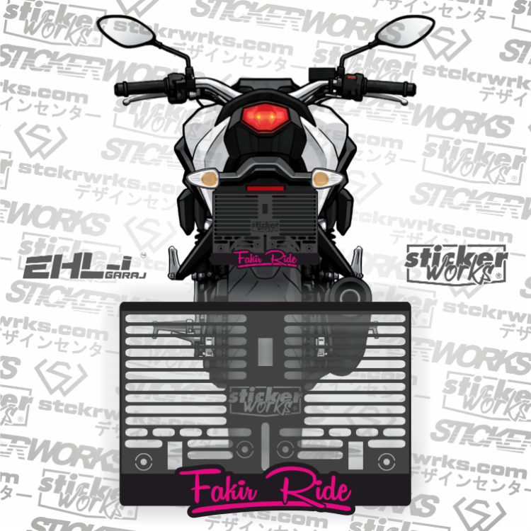 Fakir Ride Motor Plakalık