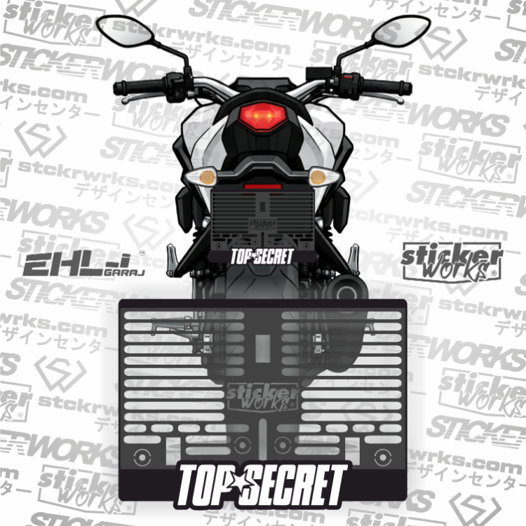 Top Secret Motor Plakalık