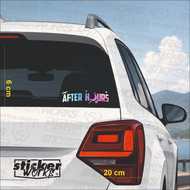 After Hours Sticker