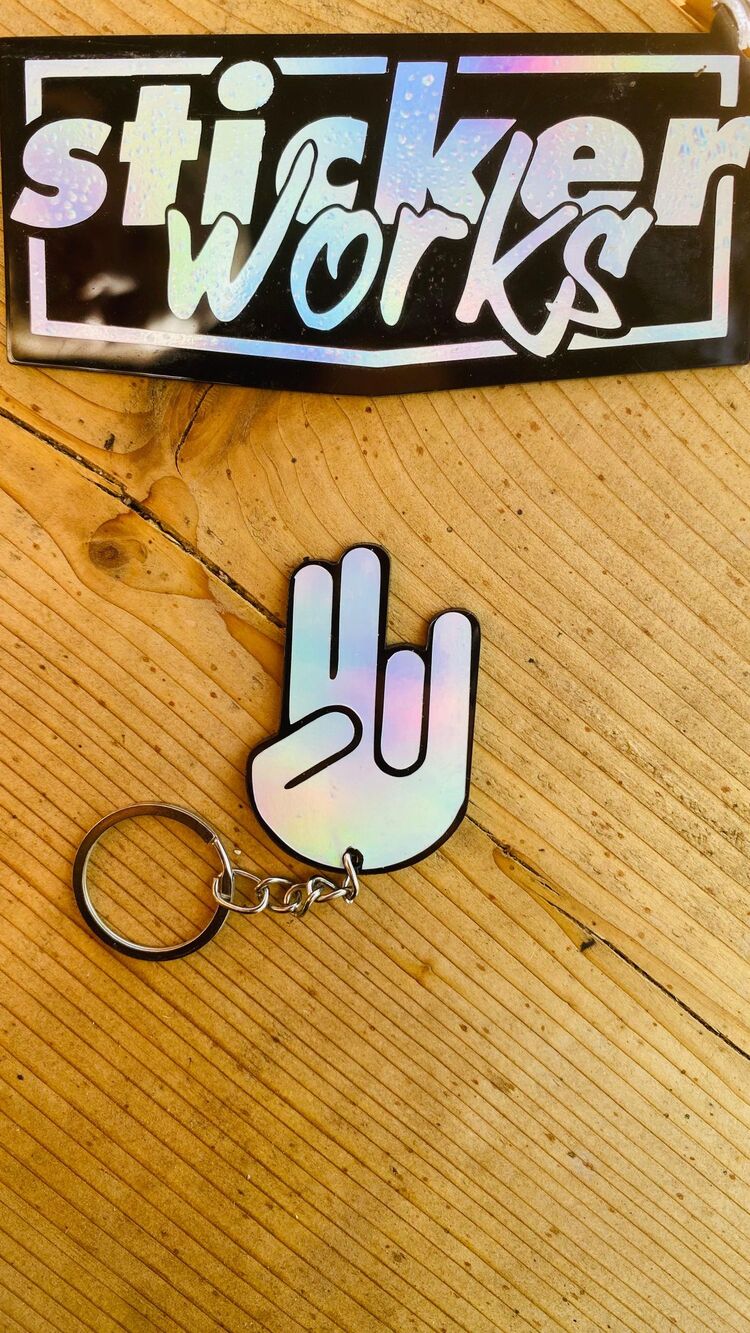 Jdm El Hologram Anahtarlık