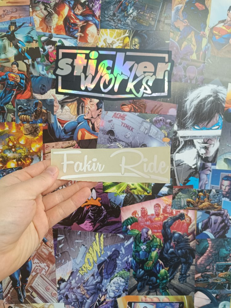 Fakir Ride Sticker 