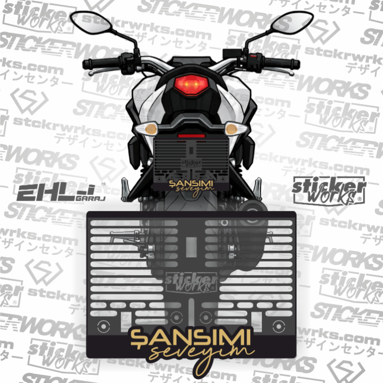 Şansımı Seveyim Motor Plakalık