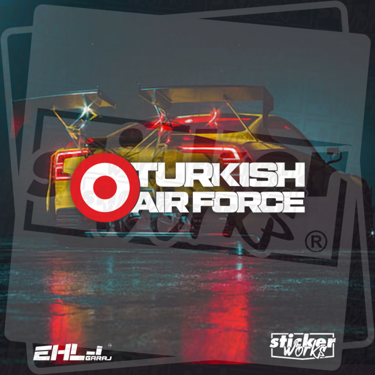 Turkish Air Force Sticker