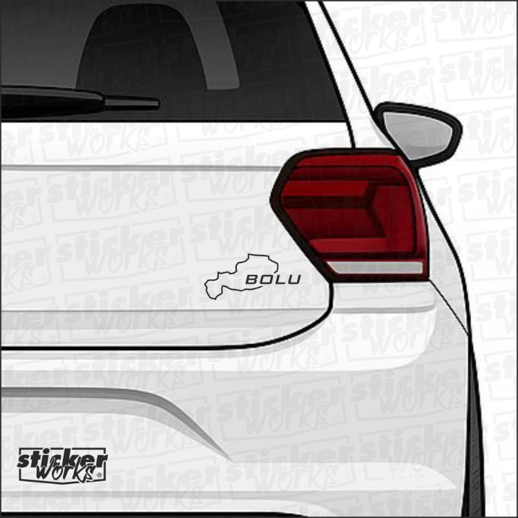 Bolu il Harita Sticker – Şehir Aşkını Yansıt!