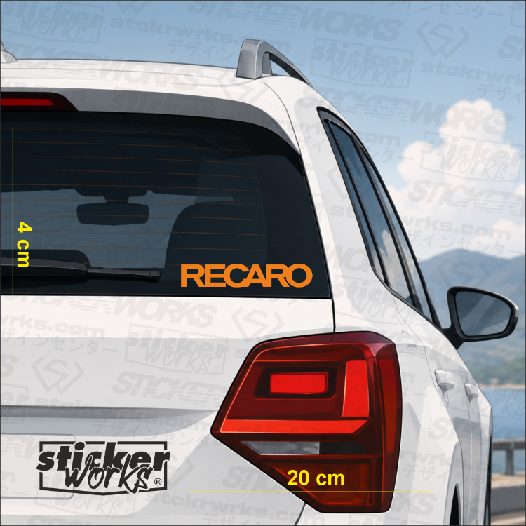 Recaro Sticker