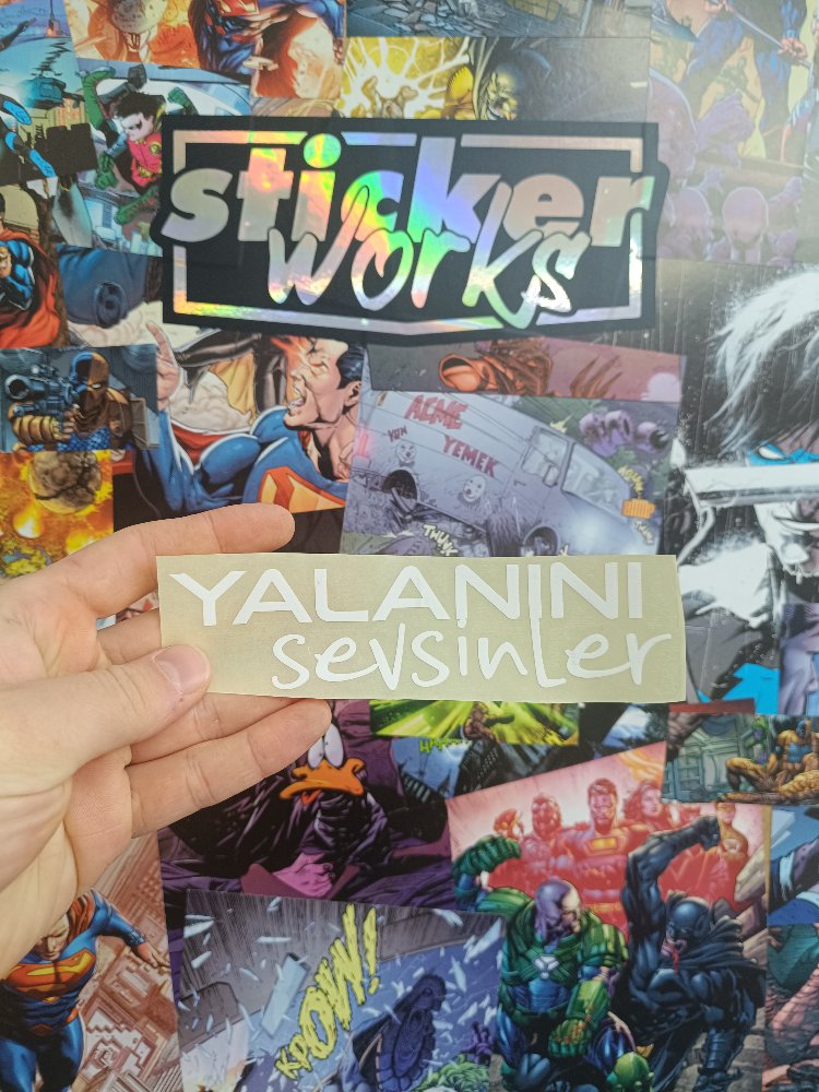 Yalanını Sevsinler Sticker 