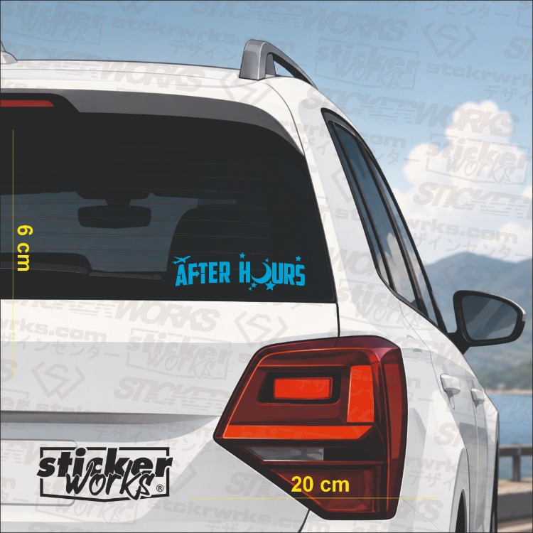 After Hours Sticker