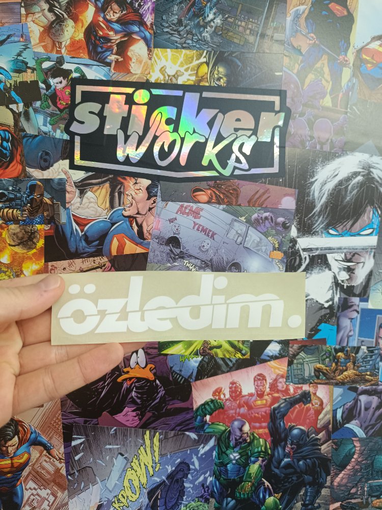 Özledim Sticker 