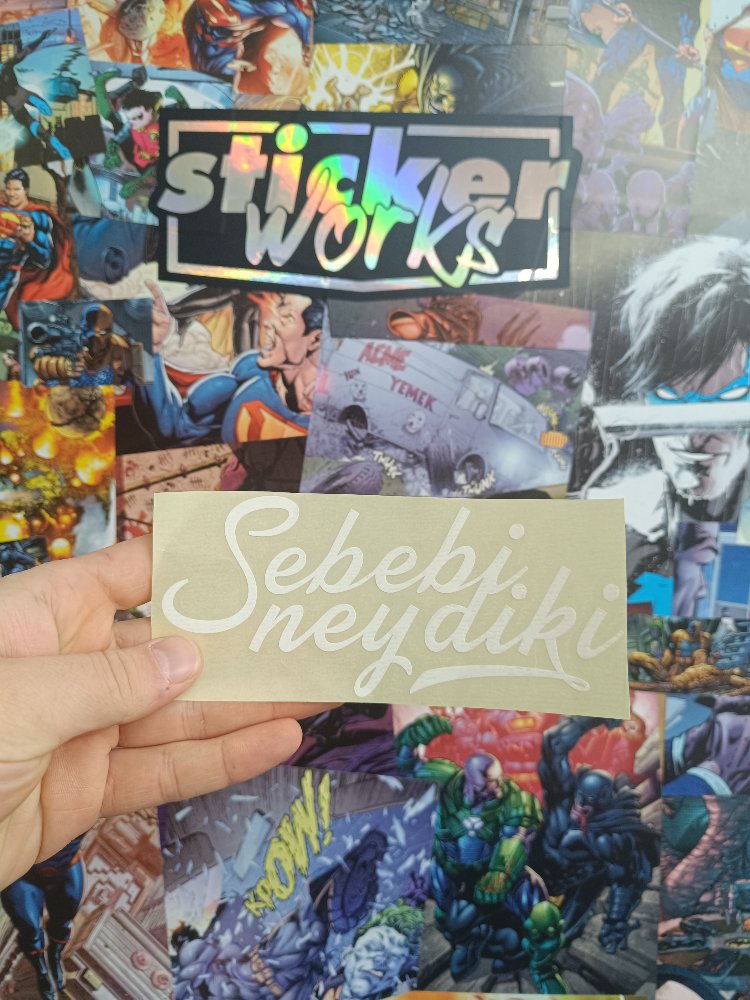 Sebebi Neydiki Sticker