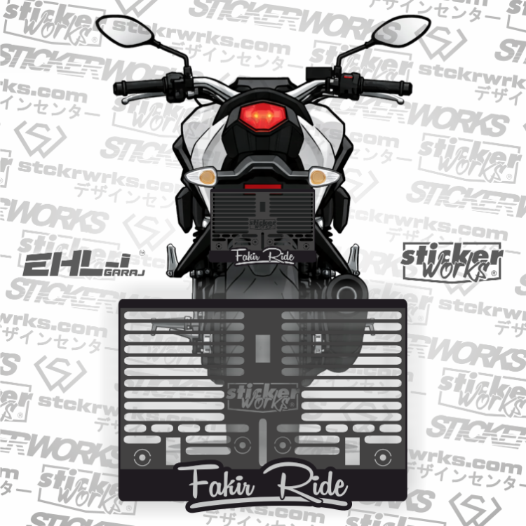 Fakir Ride Motor Plakalık