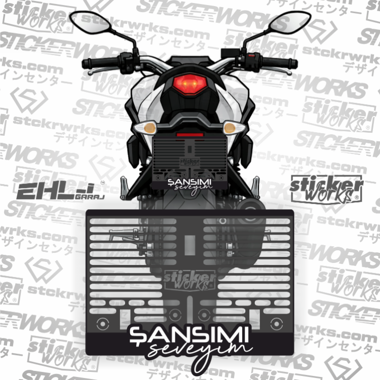 Şansımı Seveyim Motor Plakalık