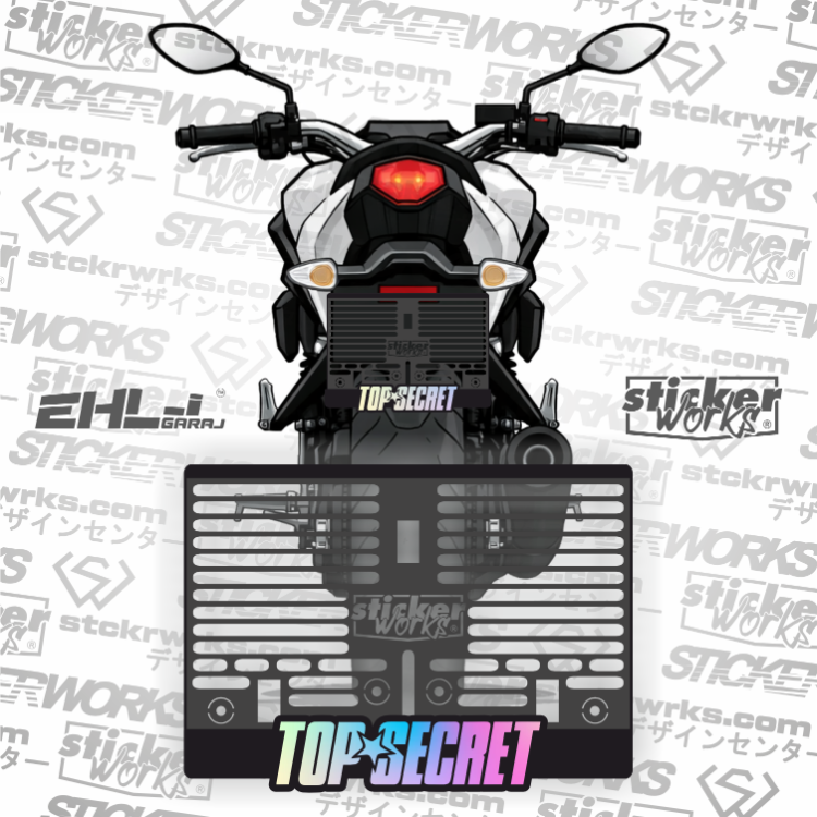 Top Secret Motor Plakalık