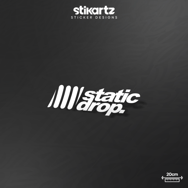 Static Drop Sticker | Stikartz