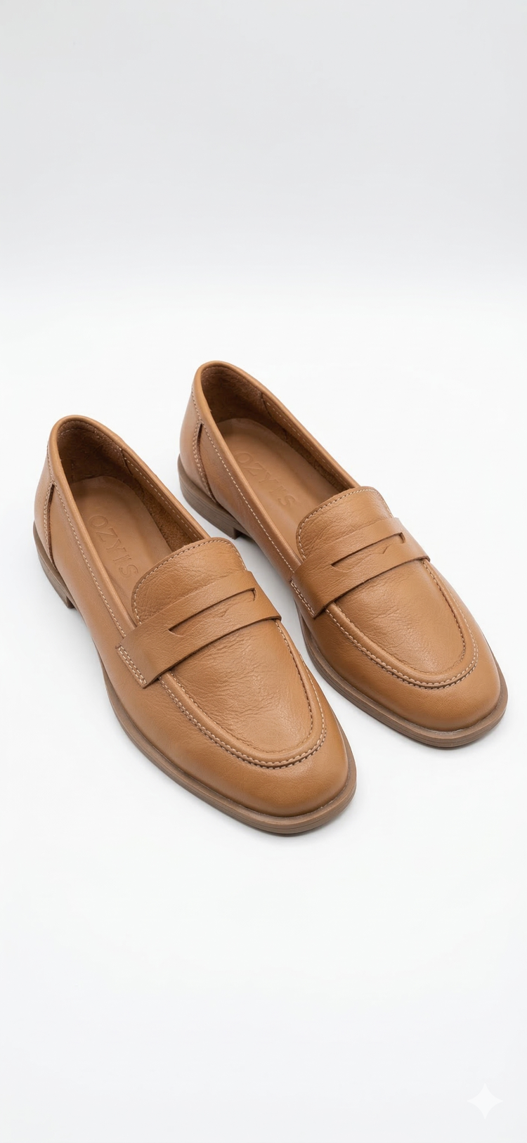 TABA Hakiki Deri Loafer Babet