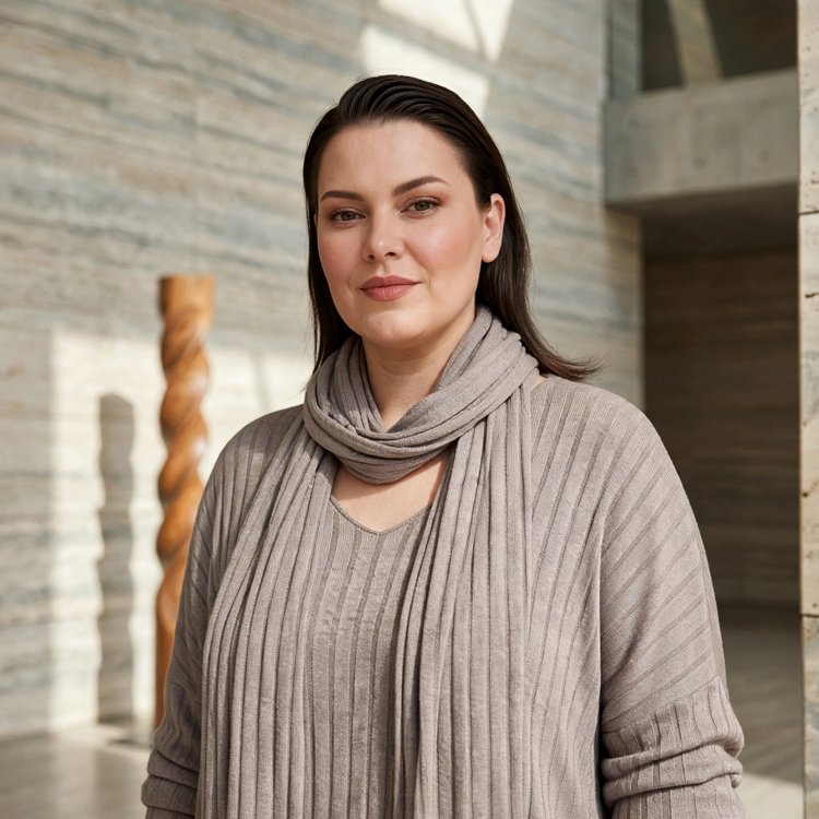 Şallı Bambu İtalyan Triko