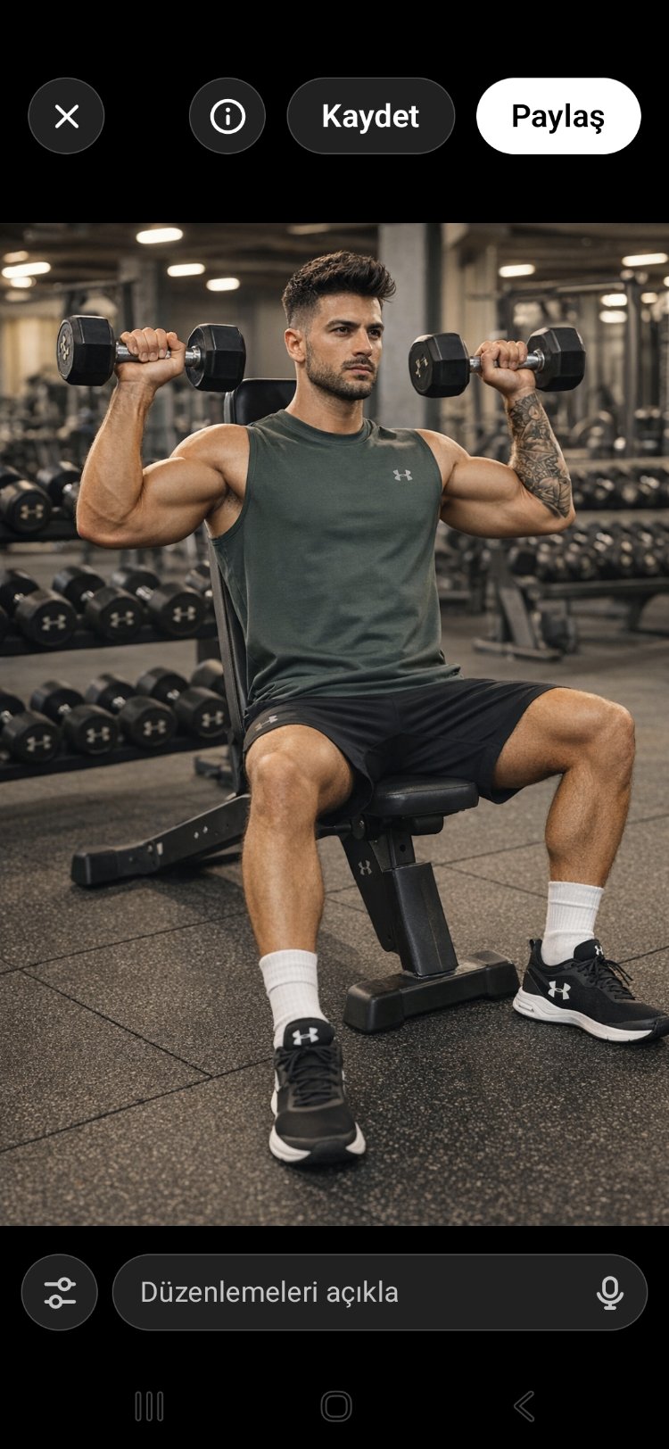 UNDER ARMOUR SPORT TSHİRT