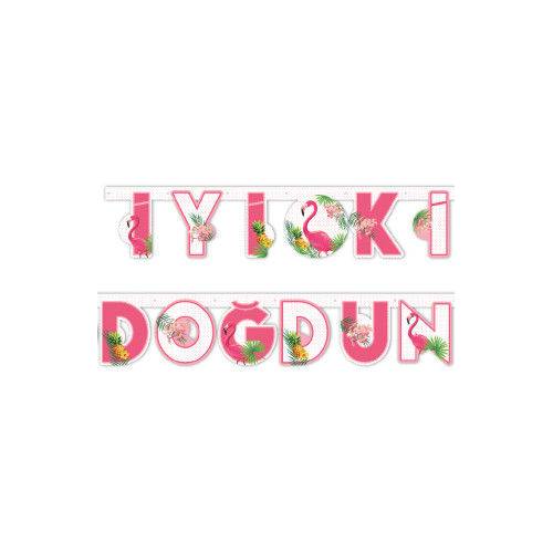 FLAMİNGO İYİKİ DOĞDUN BANNER