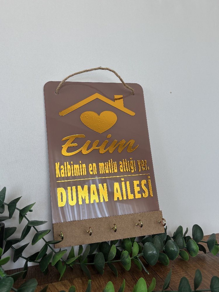 Latte Renk Anahtarlık