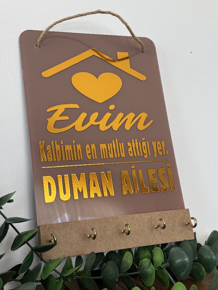 Latte Renk Anahtarlık