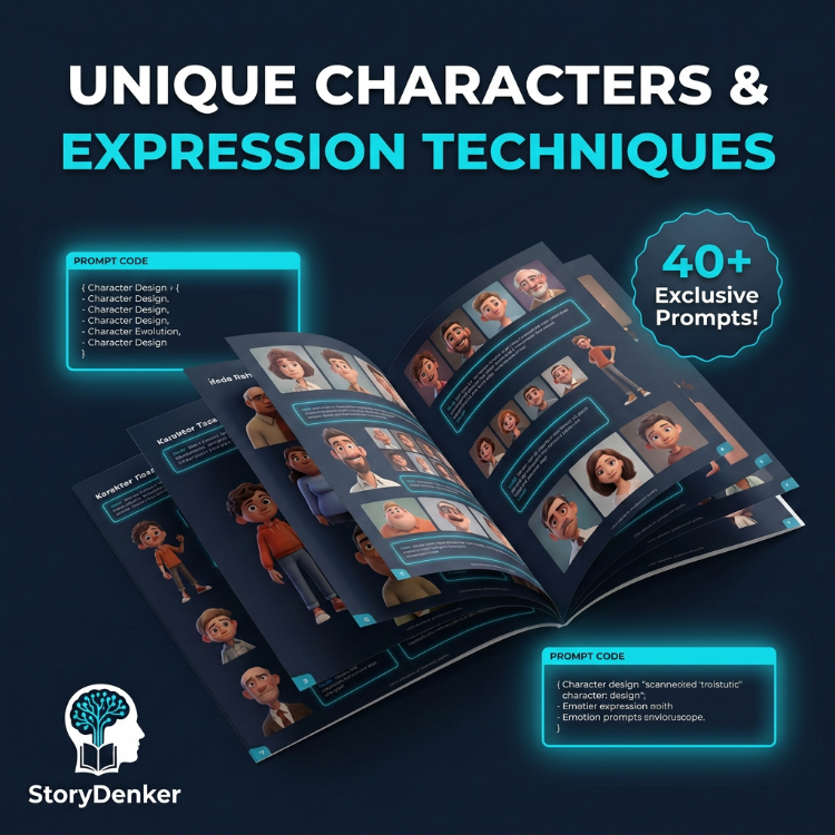 StoryDenker AI Animation Prompt Handbook | Master Pixar, Cinematic & Anime Styles