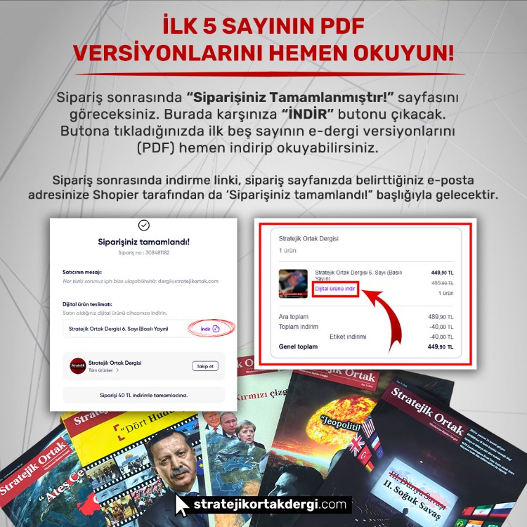 (POSTERSİZ) - 5+1 Set: Stratejik Ortak Dergisi 6. Sayı (Basılı Yayın)