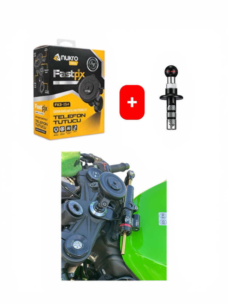 Racing modeller için takım halde telefon tutucu
