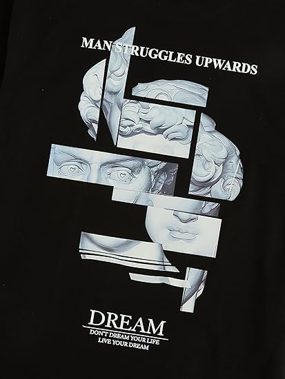  Man Struggles Upwards Tee