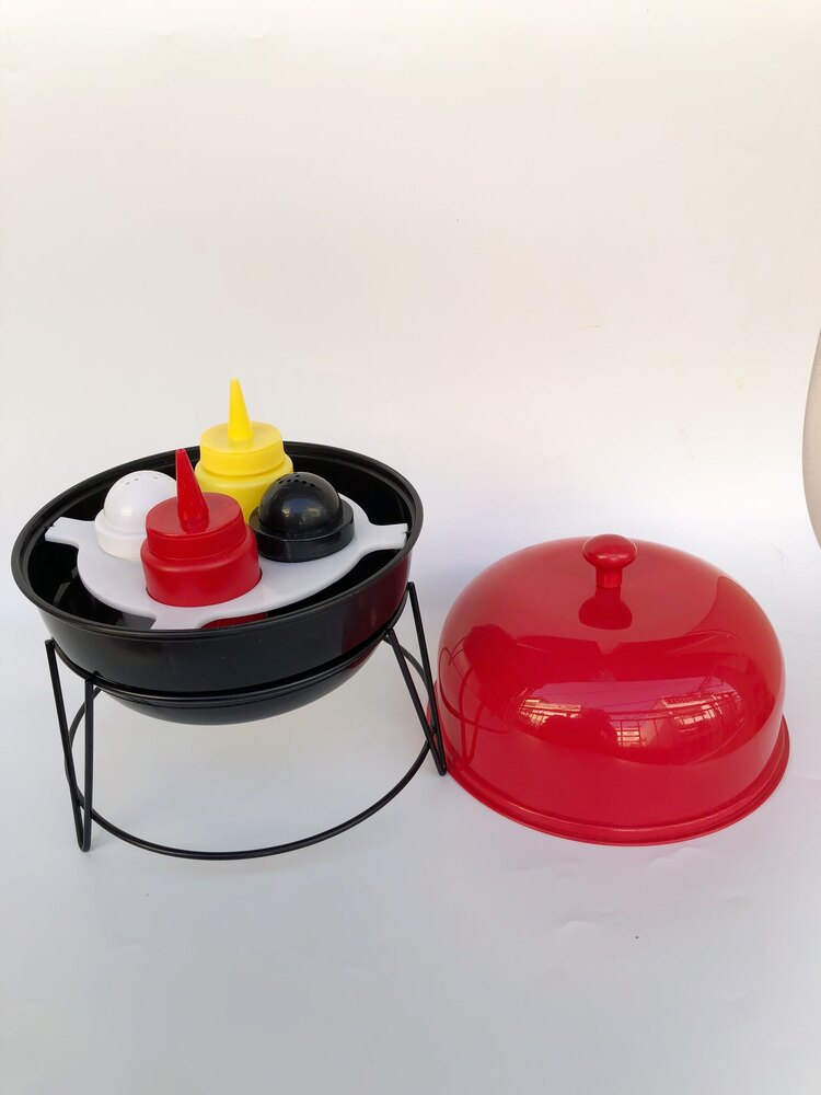 Barbekü Şeklinde Baharatlık Seti