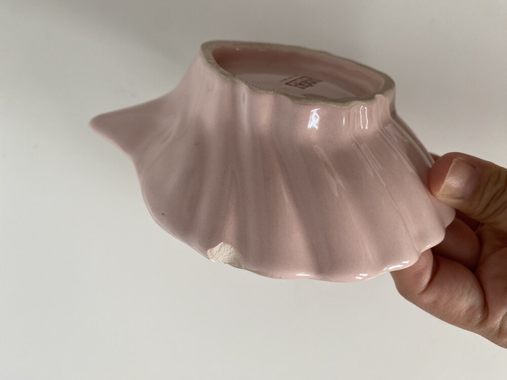 Deniz Kabuğu Sabunluk/Takılık-Toz Pembe