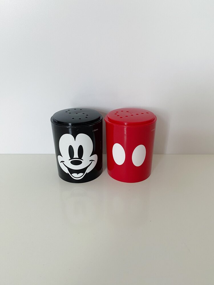 Lisanslı Mickey Mouse Tuzluk&Biberlik
