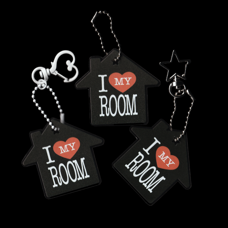 'i♡mroom' anahtarlık